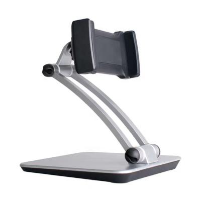 China 270 Degree Rotating Universal Mobile Phone Holder For iPad Desktop Holder 2 in 1 Desktop Holder for Mobile and iPad for sale