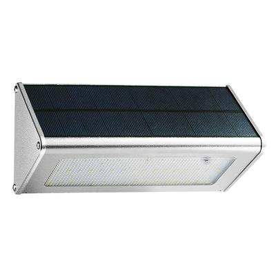 China 48leds Radar Outdoor Sensor LED Outdoor Waterproof Aluminum Alloy Solar Wall Light for sale