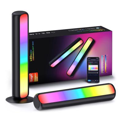 China New Design Modern Computer Rhythm and Voice USB Desktop Control Charge LED Mood Light for sale