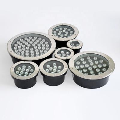 China Squares High Power 24W 36W Led Garden Light Outdoor Spot Light LED Underground Decking Light for sale