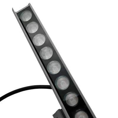 China Waterproof Outdoor Garden RGB DMX Controller LED Wall Washer Light with Sunshade IP65 for sale