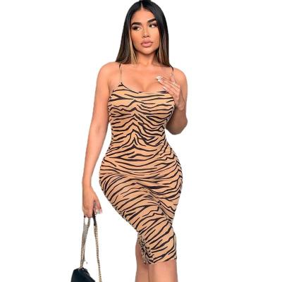 China Anti-wrinkle 2022 summer spring stretching sleeveless luxury women club dress corset cocktail dress women for sale