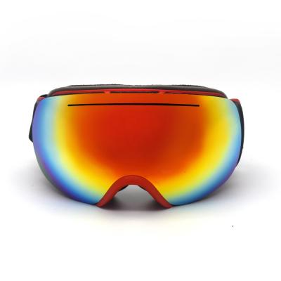 China Ski Goggles For Adults And Children Anti Fog Anti Fog Eyewear With Strap UV Protection Ski Goggles for sale