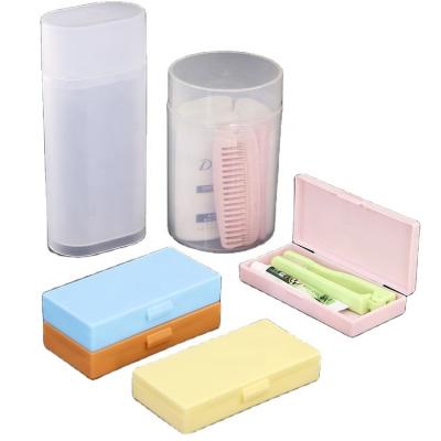 China Sustainable Plastic Case For Dental Floss Toothpaste Packaging Box for sale