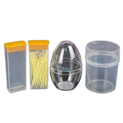 China Sustainable Portable Daily Necessities Toothpaste Box Travel Toothbrush Case Clear Carry Case for sale