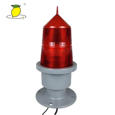 China Traffic Warning Light Waterproof LED Chips Aircraft Aviation Obstacle Warning Flash Light For Building for sale