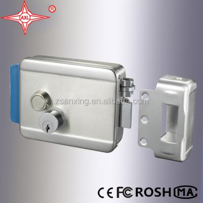 China 304 Stainless Steel Electric Rim Lock Stainless Steel With High Quality For Outdoor for sale