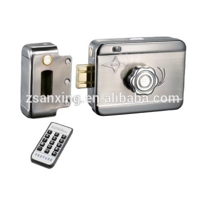 China lock with smart motor and remote control for electric door lock 130*98*41mm for sale