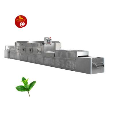 중국 Medicine Processing Tunnel Automatic Microwave Oven Mint Drying Sterilizing Machine 판매용