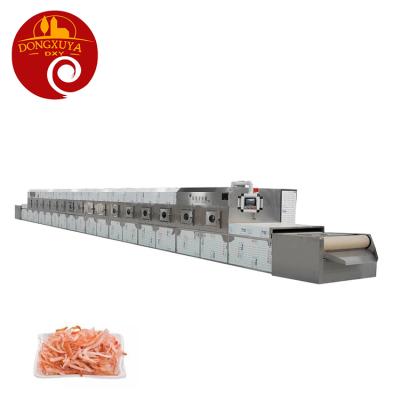 China Seafood Machine High Efficiency Low Cost Squid Drying Machine Microwave Shredded Dehydrator for sale