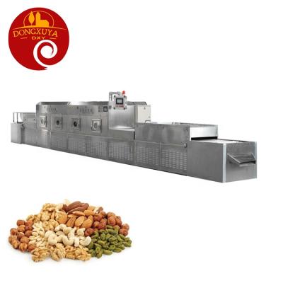 China Low Energy High Efficiency Microwave Drying Equipment For Nuts And Dried Fruits Drying Sterilizer for sale