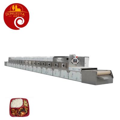 China High Efficiency Low Cost Fast Food Microwave Heating Nopollution Health Vegetable Food Reheating Equipment en venta