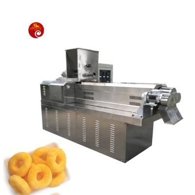 China Large Capacity 100-150kg/h Multifunctional Puffed Snacks Making Machine Extruder Processing Line for sale