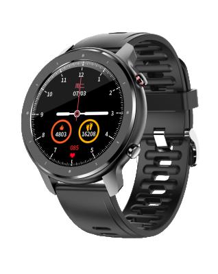 China Wifi Factory F81 Full Circle Touch Screen Body Temperature Rate Blood Pressure Multi Sport Mode Heart Respiratory Smart Watch for sale