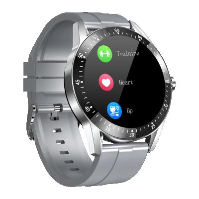 China Touch Screen Round Dial Curved Smart Watch Long Battery Life Smartwatch 2021 Standby Time for sale