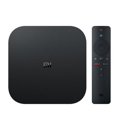 China Wholesale Original Global Android TV 8.1 Set Remote Control Top Google MI Aux Box S 4K Hdr Version Miboxs for sale