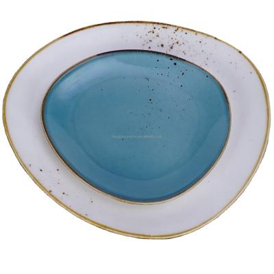 China 2021 ceramic restaurant dish western dinner set, restaurant porcelain tableware china dinner sets for sale