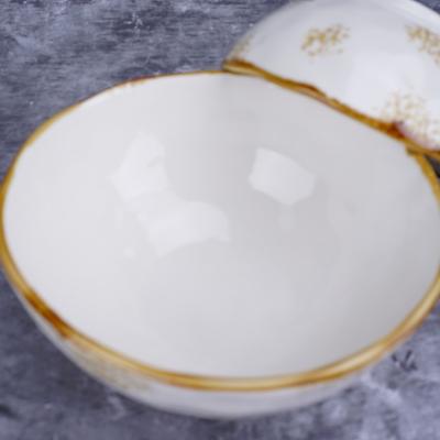 China Sustainable Serving Bowl Ceramic Porcelain Bowl Factory Price Porcelain for sale