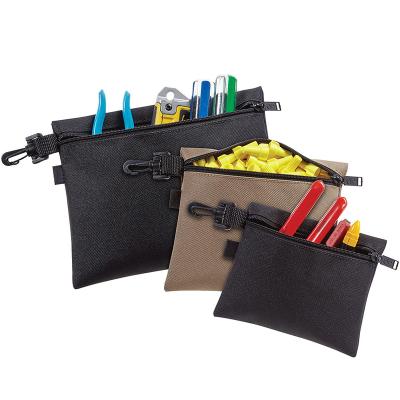 China Multifunctional Universal Convenient Utility Removable Zippered Nylon/Polyester Bags 3 Pack Pouch Toolbox Fasteners Poly Drill Bit for sale