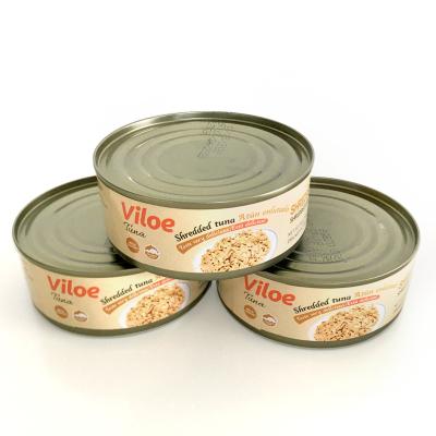 China Viloe Free Instant Canned Transport-Big Fish Canned Tuna Shredded Light Tuna Skipjack for sale