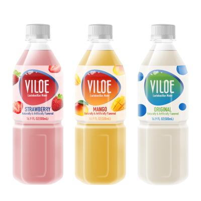 China Viloe Peach Mango Strawberry Flavor Lactobacilli Tasty Soft Drinks 37*24*21.5cm for sale