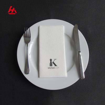 China Hot Selling Custom Logo Fast Food Napkins Printed High Quality Branded Napkins for sale