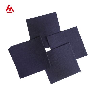 China Hot Sale 43X43 30X43 40X40cm Colorful Dustproof Towel High Quality Navy Blue Towels for sale