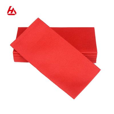 China Good Quality Airlaid Napkins Red Dinner Napkins Colorful Paper Napkins for sale