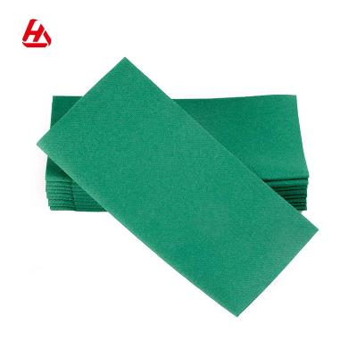 China Colorful Environmental Green Reusable Napkins Paper Napkins For Restaurants for sale