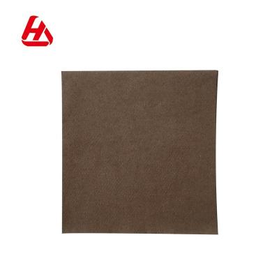 China 2020 Printed Customize Fabric Like Towel Black Paper Towel Black Towels Brown Servetten Tisu for sale