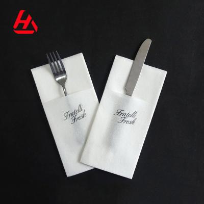 China Printed Disposable Dinner Napkins Paper Towels Custom Print for sale