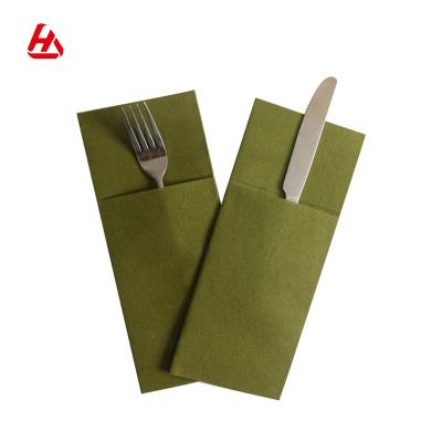 China Colorful Custom Printed Fabric Like Disposable Napkins Dining Paper For Table Cutlery Custom Napkin for sale