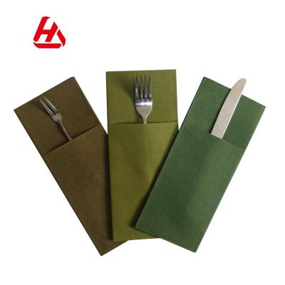 China Colored Luxury Standard Size Shaped Paper Napkins Dinner Napkins for sale