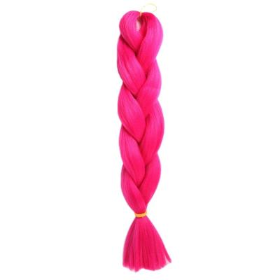 China Jacques Natural African Monochrome High Temperature Dirty Braid Hair Elephant Chemical Fiber Braid Wig Chemical Fiber for sale