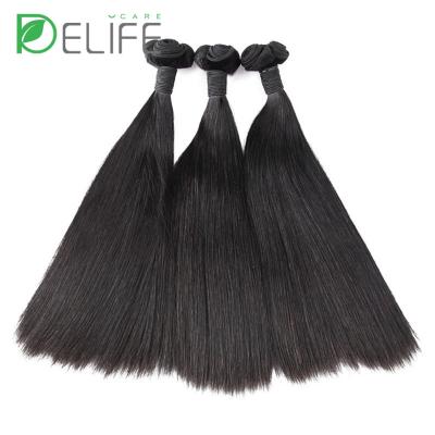 China Raw Virgin Mink Brazilian Cuticle Aligned Hair High Quality Double Drawn Hair Bundles Wholesale 100 Soft Black Shiny Remy Human Hair Bundles Vendor for sale