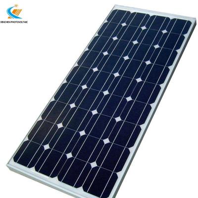 China Barrery charging 100watt 12v monocrystalline solar panel cell for sale