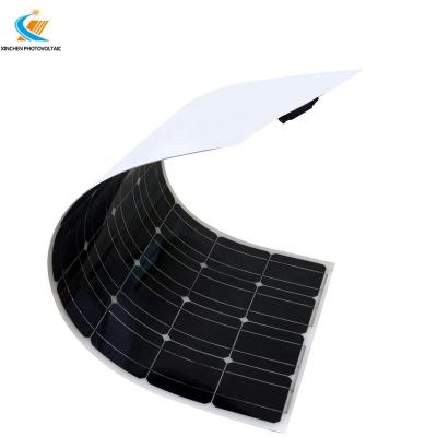 China Barrery Charging 30W Flexible Solar Panel Aluminum Car Solar Panel Monocrystal Solar Panel Semi-Flexible Charging Manufacturers Wholesale for sale