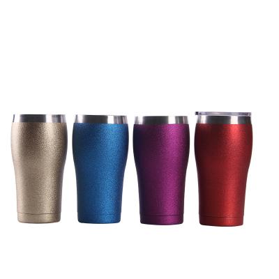 China Sustainable S1038 10OZ Double Layer Stainless Steel Insulation Car Cup Vacuum Grilled Tumbler For Kids Water Milk Cups Accept Custom Made for sale