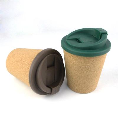 China 12oz 350ml BPA Plastic Cup Cork Shake Tube Cover Coffee Cup TPR Single Layer Straight Plastic Cup Car Water Freely Viable for sale