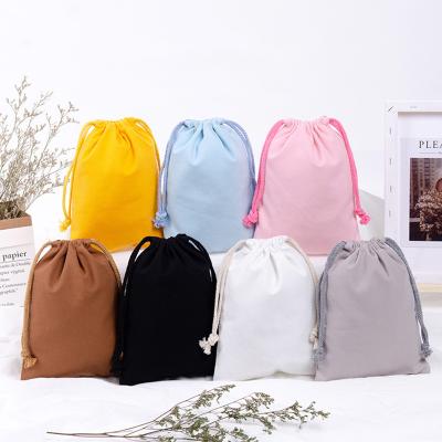 China Custom CLASSIC CLASSIC Cloth Organizer Bag Cotton Drawstring Sundries Kitchen Product Bags Drawstring Gift Pouch for sale