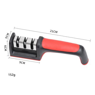 China Viable Sharpener Household Quick Whetstone Stick Sharpening Kitchen Knife Kitchen Instrument 3-Stage Type for sale