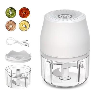 China Mini Portable Electric Multifunction Rechargeable Stocked Food Processor for sale