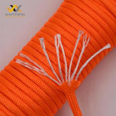 China Camping Activity 5/32 Inch X 50 Feet Skein Packing Parachute Outdoor Camping Rope Inner Parachute Rope 7 Strand Polyester Cores for sale