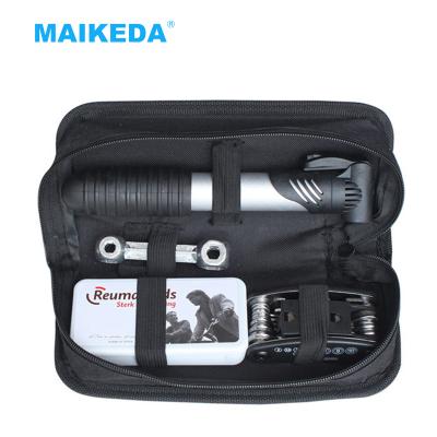 China Cheapest Price Portable Combined Bike Repair Kit Portable Bicycle Sets Multifunctional Bike Repair Tool Kit Set With Pump for sale