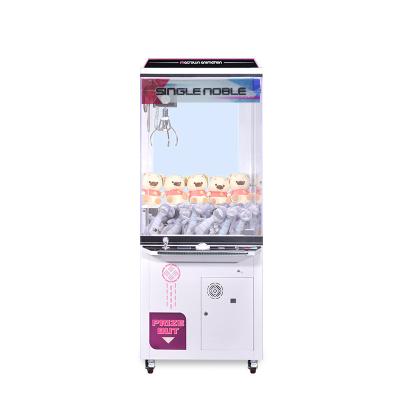 China Attractive Appearance Coin Operated Commercial Stacker Arcade claw crane vending t machine Cheap Toy Crane Claw Machine For Sale for sale