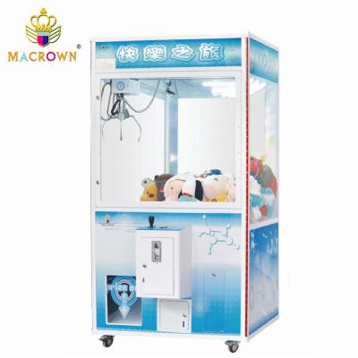 China Attractive Appearance Coin operated Crazy Toy 2 Claw Machine Arcade Game Toy Crane Claw Machine For Sale for sale