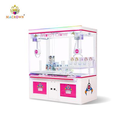 China Competitive Coin operated New Kids Playing Amusement Park Game Bear Toy Doll Crane Claw Machine for sale