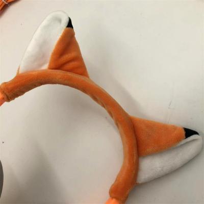 China Headband 2021 Fashion Winter Wholesale Custom Warm Plush Cable Headset for sale