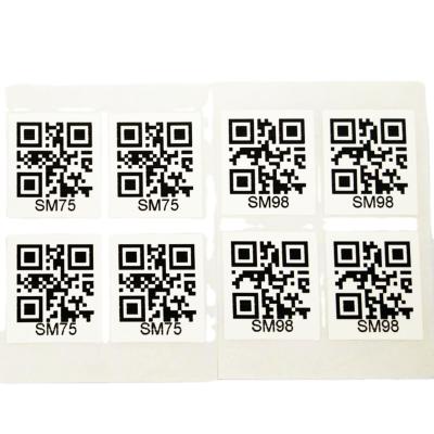 China SKU Label Serial Number QR Code Sticker Labels Barcode Customized With Faster Delivery for sale