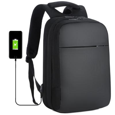 China With Waterproof USB Fashion Backpack Men's Laptop Notebook Bag College Backpack for sale